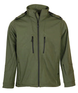 Μπουφάν softshell sport 3 layers με κουκούλα