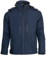 Μπουφάν softshell sport 3 layers με κουκούλα