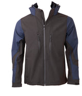 Μπουφάν softshell sport 3 layers με κουκούλα