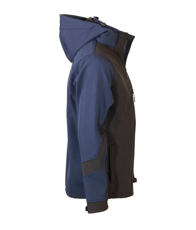 Μπουφάν softshell sport 3 layers με κουκούλα