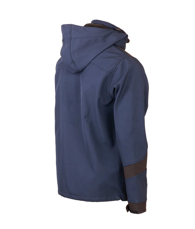 Μπουφάν softshell sport 3 layers με κουκούλα