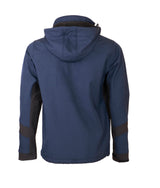 Μπουφάν softshell sport 3 layers με κουκούλα