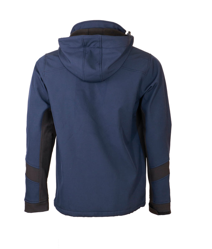 Μπουφάν softshell sport 3 layers με κουκούλα