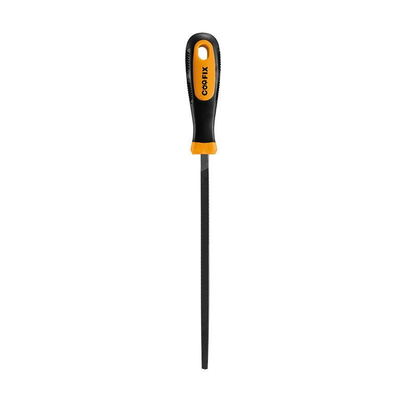 Λίμα τρίγωνη με πλαστική λαβή 250mm COOFIX