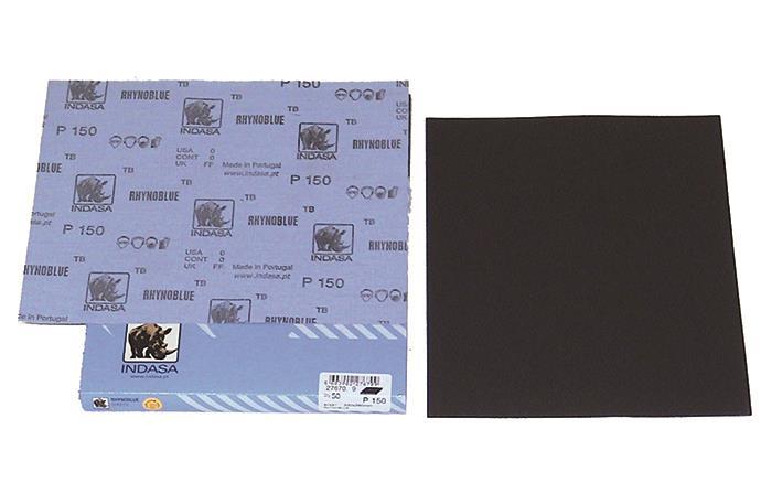 Σμυριδόπανο φύλλο 50τεμ. μαύρο 23x28cm