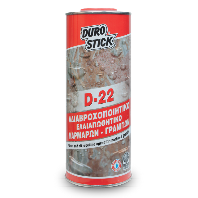 Durostick D-22 Αδιαβροχοποιητικό Ελαιοαπωθητικό Μαρμάρων & Γρανιτών