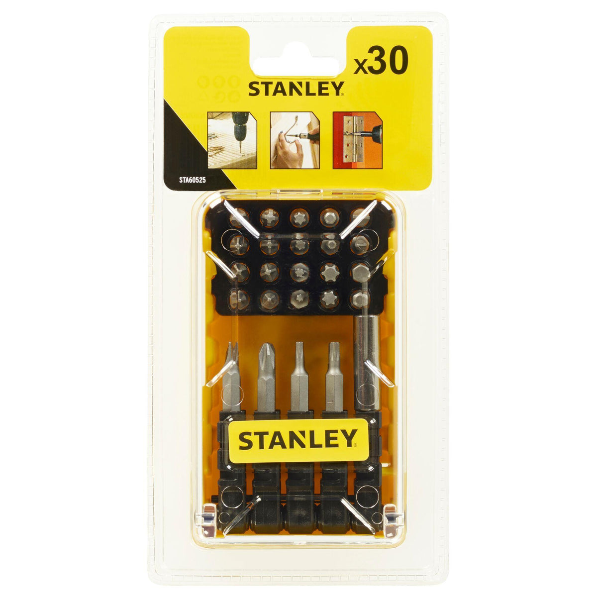 STANLEY Μύτες μικτές 25mm