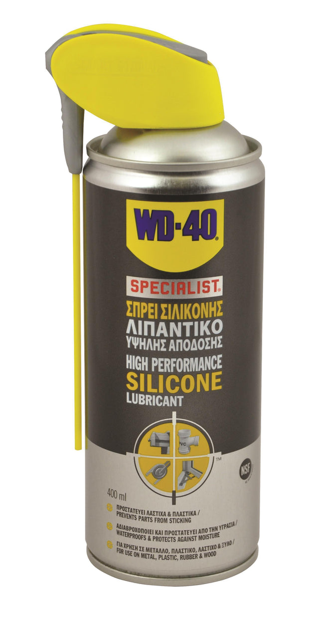 Σπρέι σιλικόνης SMART STRAW 400ml WD-40 – εικόνα 2