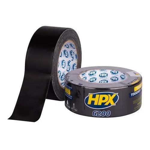 Ταινία υφασμάτινη 6200 μαύρη 48mm×25m HPX