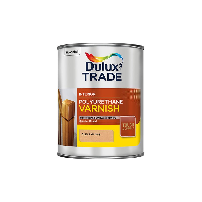Dulux Trade Poly Varnish Gloss Βερνίκι ξύλου 1 L