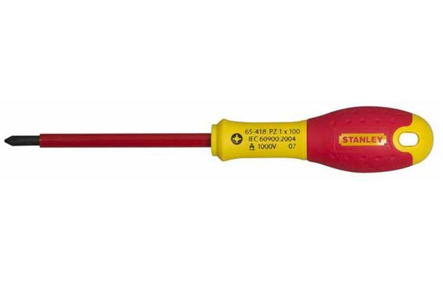 Κατσαβίδι Pozi με μόνωση 1000V VDE FATMAX STANLEY