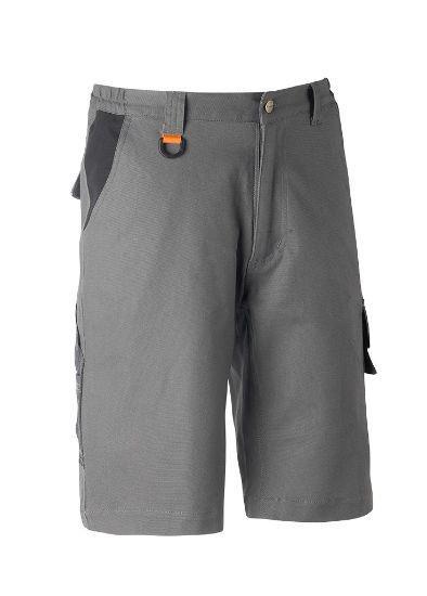 Βερμούδα TENERE PRO SHORTS γκρι-μαύρο L