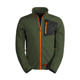 Ζακέτα φλις FLEECE πράσινη