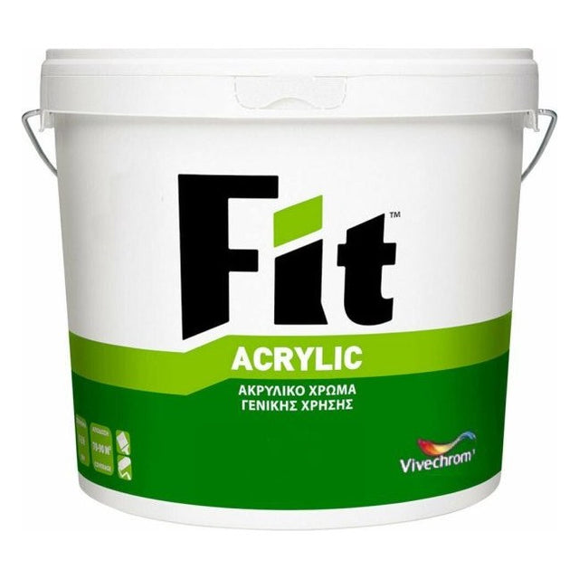 Vivechrom FIT ACRYLIC Ακρυλικό χρώμα γενικής χρήσης εξωτερικών χώρων