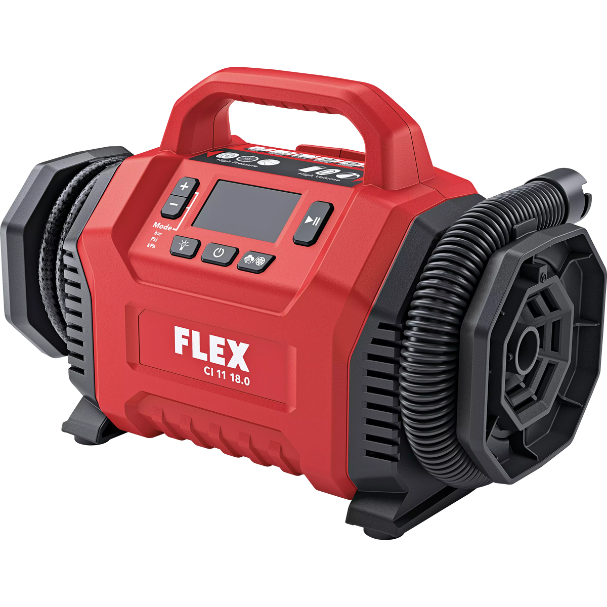 FLEX 18V Αεροσυμπιεστής μπαταρίας & αυτοκινήτου, CI-11-18/12V (SOLO)