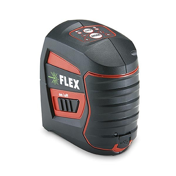 FLEX Αλφάδι Laser (πράσινο) ALC-2/1-G, 20m