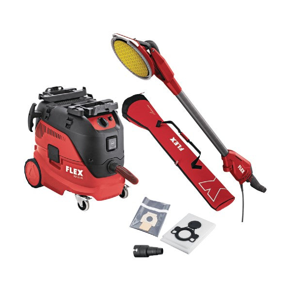 FLEX Σετ καμηλοπάρδαλη GE 6R + σκούπα VCE 33 L AC