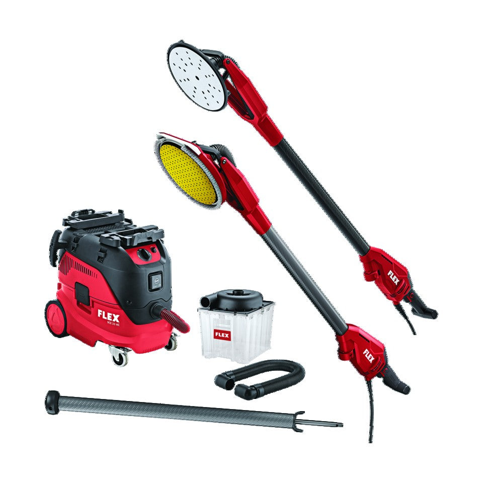 FLEX Σετ καμηλοπάρδαλη GE 6X + GE 6R + σκούπα VCE 33 L AC + κυκλωνικός διαχωριστής & προέκταση