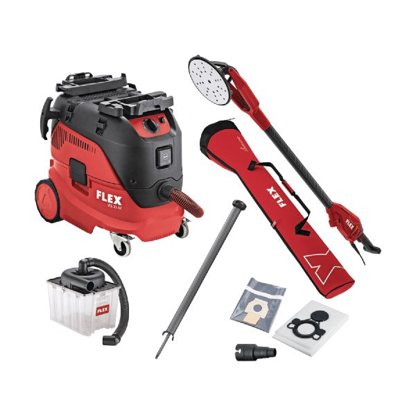 FLEX Σετ καμηλοπάρδαλη GE 6X + σκούπα VCE 33 L AC + κυκλωνικός διαχωριστής & προέκταση