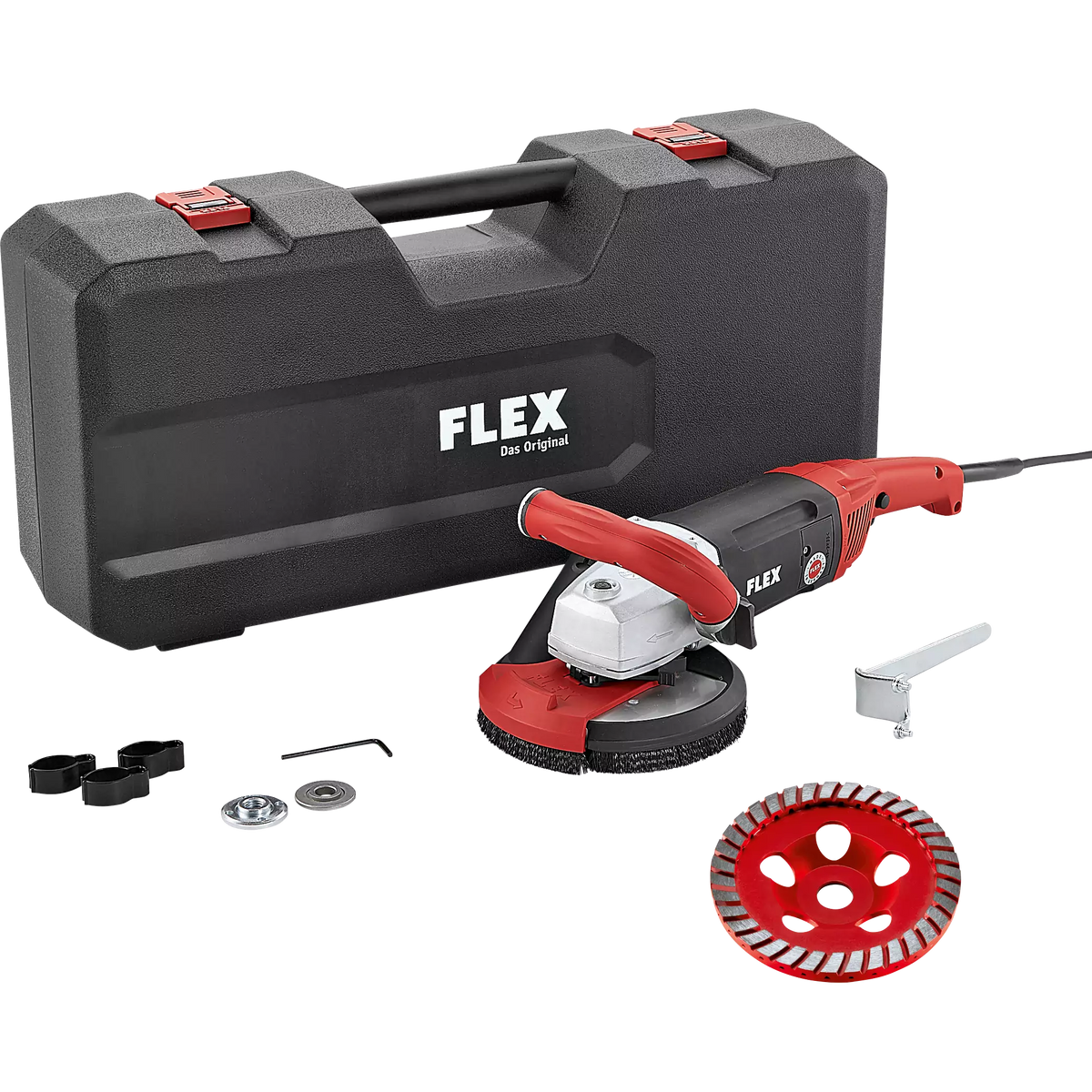 FLEX Τριβείο μπετόν 1.800W, LD-18-7-150-R-Kit-Turbo-Jet