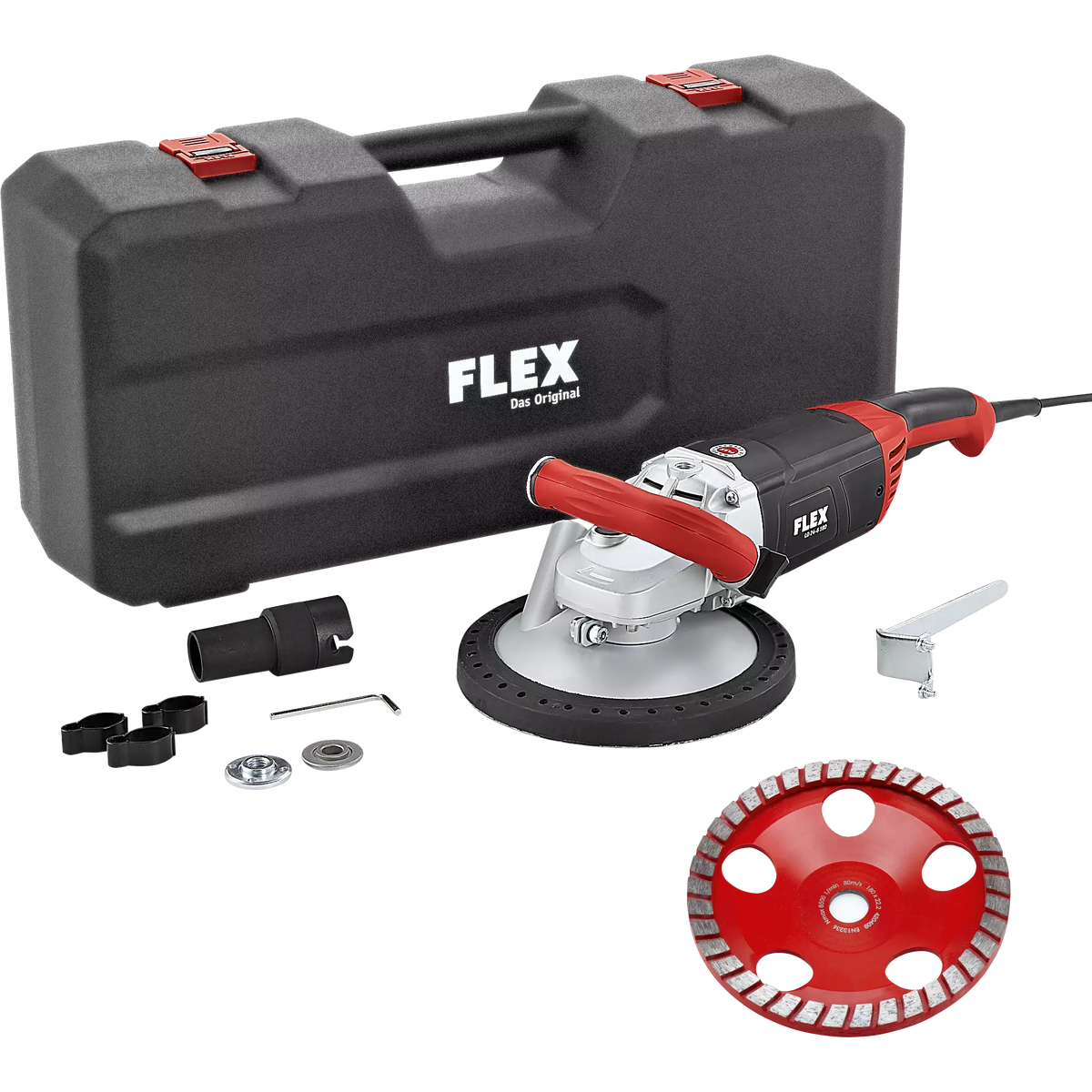 FLEX Τριβείο μπετόν 2.400W, LD-24-6-180-Kit-Turbo-Jet