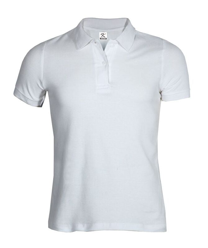 Γυναικεία Polo 200gr Λευκό 100%COTTON