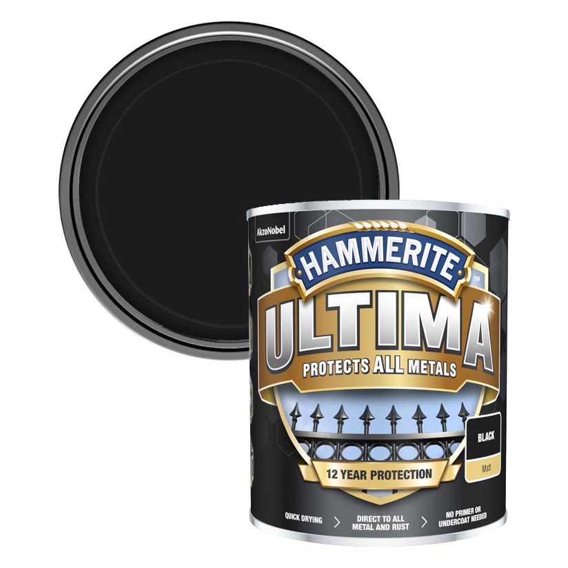 Hammerite ULTIMA MATT Χρώμα μετάλλων ματ