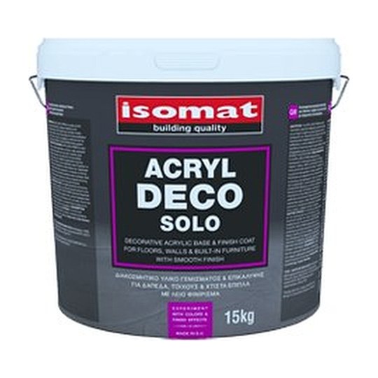Isomat ACRYL-DECO SOLO Ακρυλική επικάλυψη