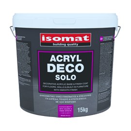 Isomat ACRYL-DECO SOLO Ακρυλική επικάλυψη