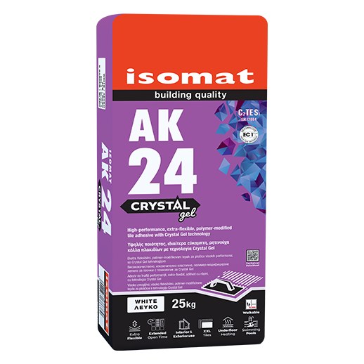 Isomat AK-24 CRYSTAL GEL Κόλλα πλακιδίων