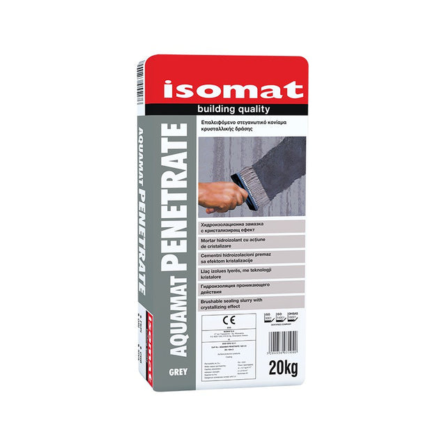 Isomat AQUAMAT-PENETRATE Γκρι Τσιμεντοειδές στεγανωτικό