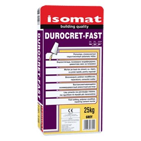 Isomat DUROCRET-FAST Γκρι Επισκευαστικό κονίαμα