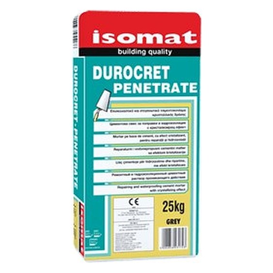 Isomat DUROCRET-PENETRATE Γκρι Επισκευαστικό κονίαμα
