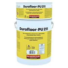 Isomat DUROFLOOR-PU 211 Πολυουρεθανικό δάπεδο δύο συστατικών Γκρι RAL 7040