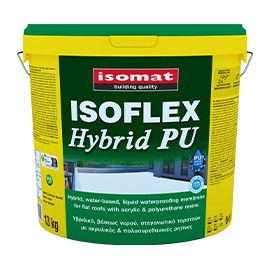Isomat ISOFLEX-HYBRID Λευκό στεγανωτικό δωμάτων