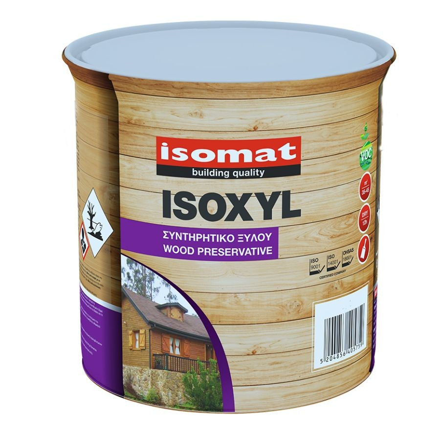 Isomat ISOXYL Βερνίκι εμποτισμού ξύλου διαλύτου