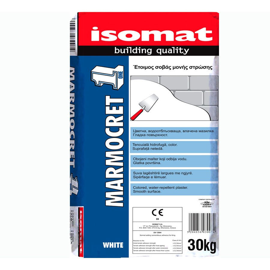 Isomat MARMOCRET-1 Λευκό Κονίαμα