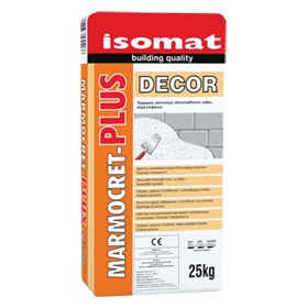 Isomat MARMOCRET DECOR PLUS Διακοσμητικό επίχρισμα Λευκό (100) 25 kg