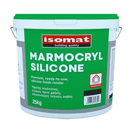 Isomat MARMOCRYL SILICONE FINE Σιλικονούχο διακοσμητικό επίχρισμα