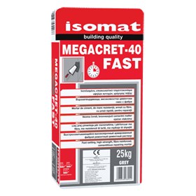 Isomat MEGACRET-40 FAST Επισκευαστικό κονίαμα σκυροδέματος 25 kg
