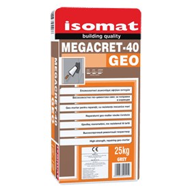 Isomat MEGACRET-40 GEO Επισκευαστικό κονίαμα σκυροδέματος 25 kg