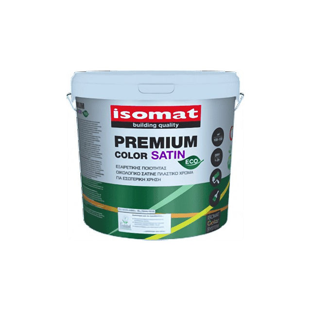 Isomat PREMIUM COLOR ECO SATIN Χρώμα σατινέ