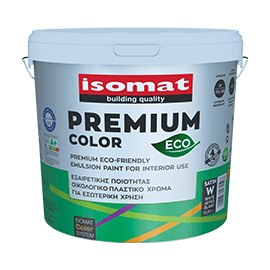 Isomat PREMIUM COLOR ECO SATIN Χρώμα σατινέ