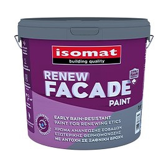 Isomat RENEW FACADE PAINT Χρώμα προσόψεων