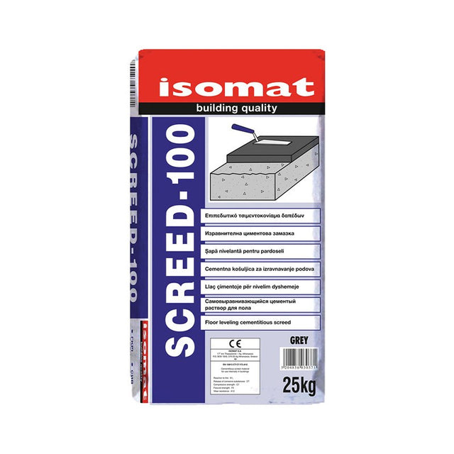 Isomat SCREED-100 Τσιμεντοκονία δαπέδων