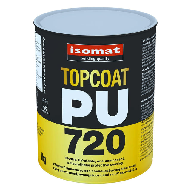 Isomat TOPCOAT-PU 720 Πολυουρεθανικό τελικό επίστρωμα