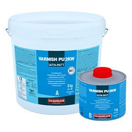 Isomat VARNISH-PU 2K-W SATIN-MAT Βερνίκι