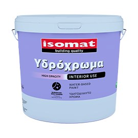 Isomat ΥΔΡΟΧΡΩΜΑ Λευκό υδατοδιαλυτό χρώμα
