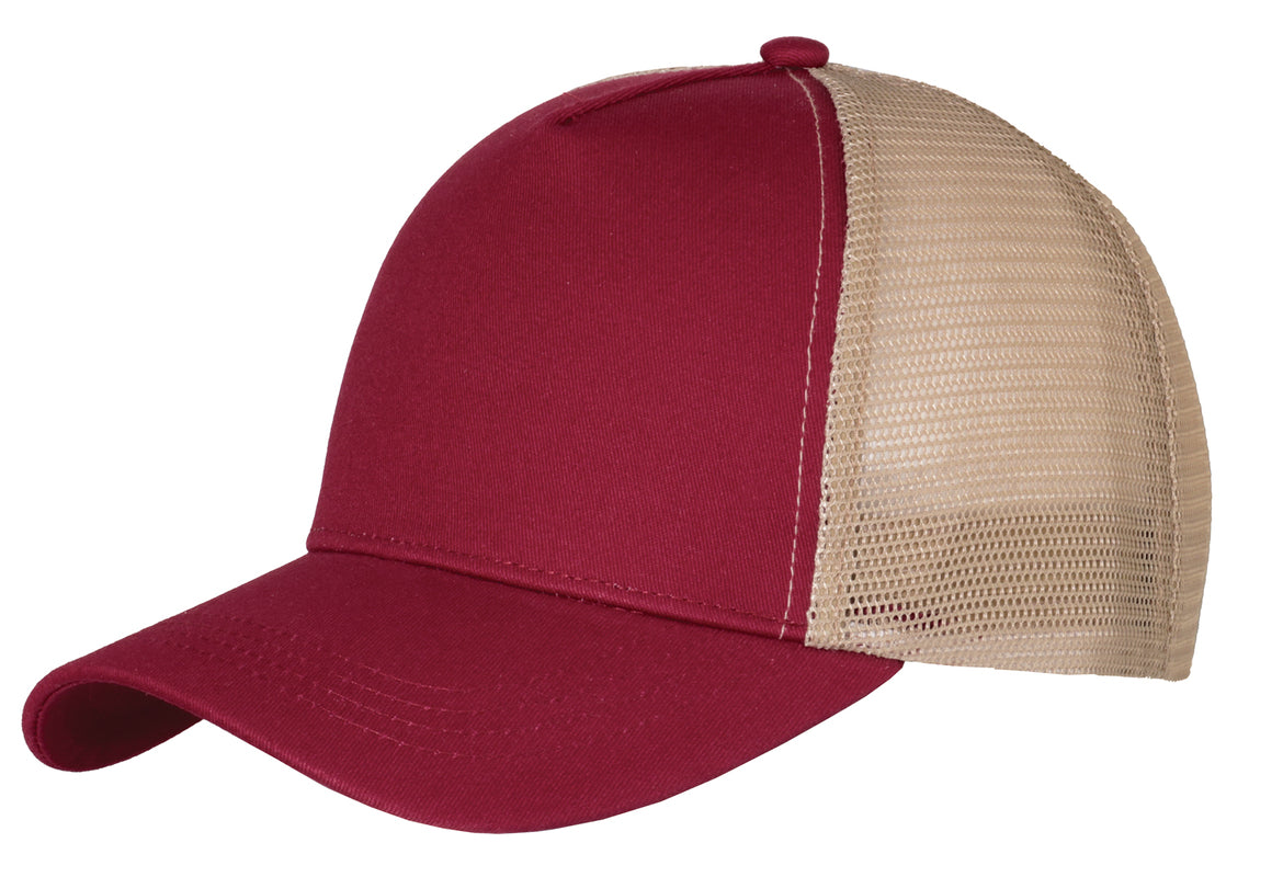 Καπέλο trucker 5 φυλλο 100%cotton twill