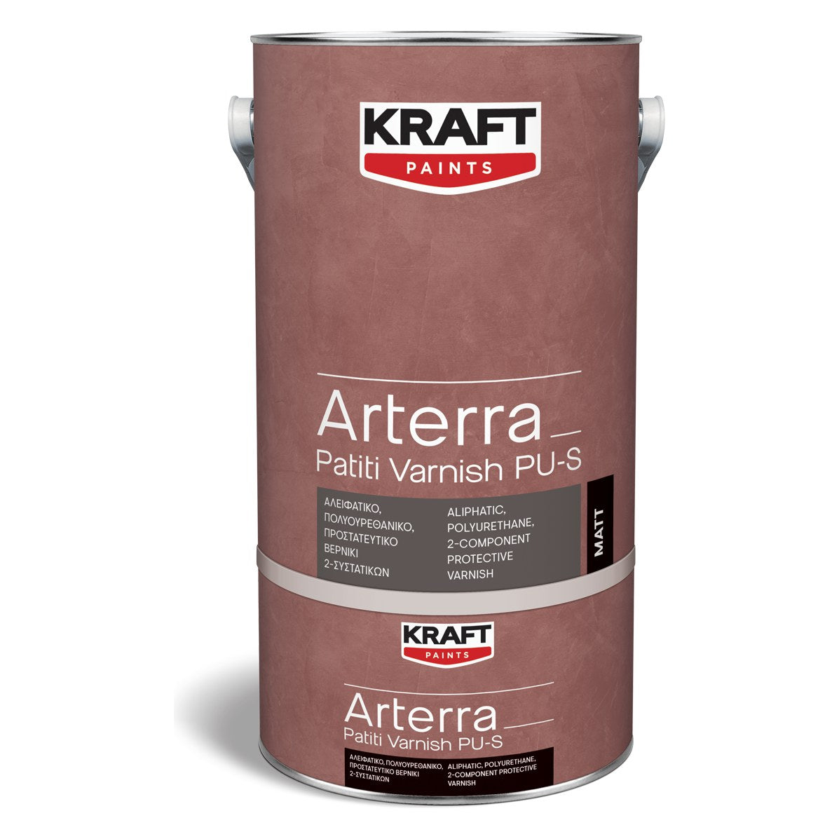 Kraft ARTERRA PATITI VARNISH PU-S Βερνίκι Σετ